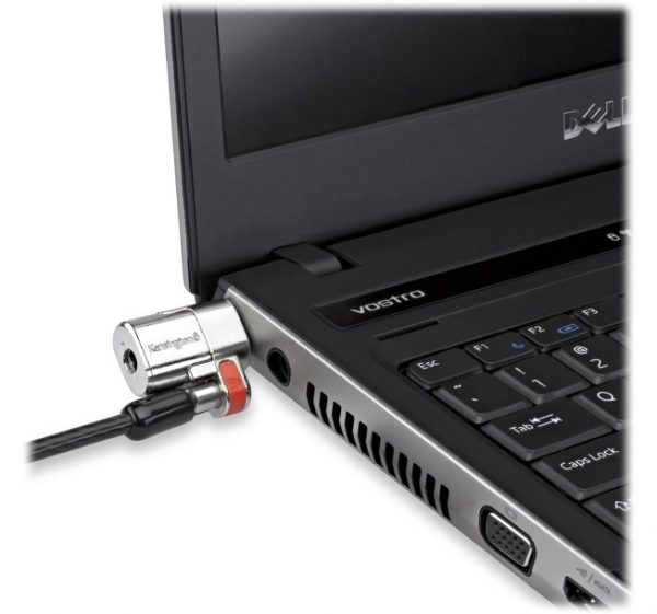 Slot Kensington ClickSafe� Keyed Twin Laptop Lock