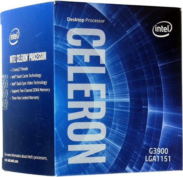 1151 Intel Celeron G3900 51W 2,80GHz / BOX