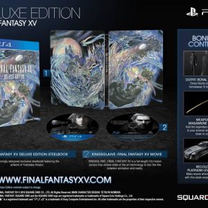 PS4 Final Fantasy XV - Deluxe Edition (+PSVR)