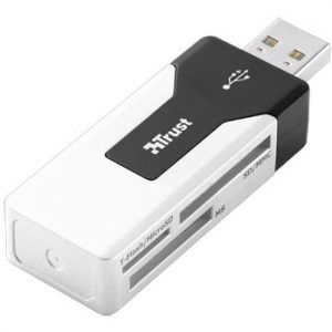 USB2.0 Trust 36-in-1 Robson Zwart-Zilver