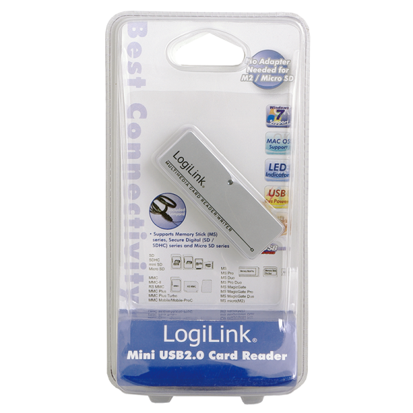 USB2.0 LogiLink All-in-1 Mini
