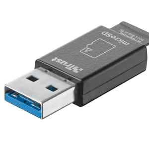 USB3.0 Trust Micro-SD Zwart