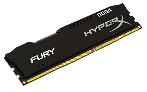 16384MB DDR4/2400 Kingston HyperX Fury CL15 zwart