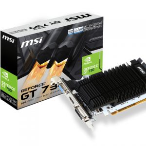 730 MSI NVIDIA GT730K-2GD3H/LP HDMI/DVI/VGA/sDDR3/2GB