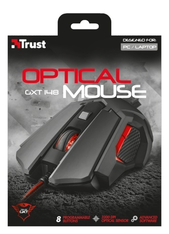 Trust GXT 148 Optical USB Zwart Retail