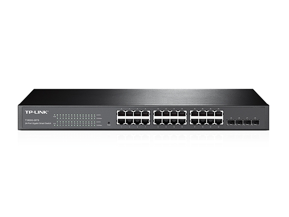 TP-Link 24Port, 24x1Gb - 4xSFP Managed