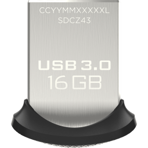 USB 3.0 FD 16GB Sandisk Ultra Fit