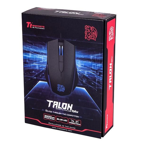 Tt eSPORTS Talon Multi Color Optical USB Zwart Retail