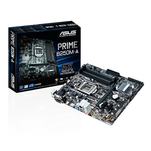 Asus 1151 PRIME B250M-A µATX / DDR4 / USB 3.0