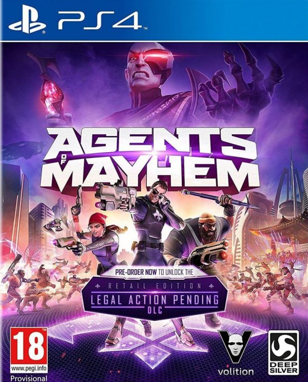 PS4 Agents of Mayhem