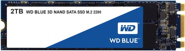 2TB M.2 SATA3 WD Blue 3D NAND TLC/560/530 Retail