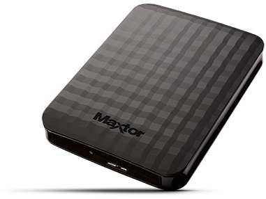 1,0TB Maxtor M3 Portable 2,5"/Zwart/USB 3.0