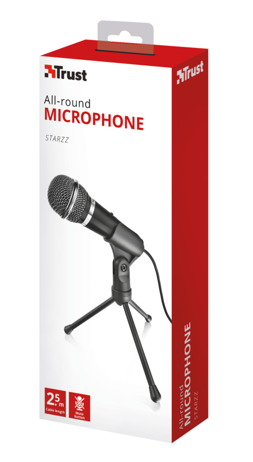 Trust 1x3,5mm Starzz All-round Microphone