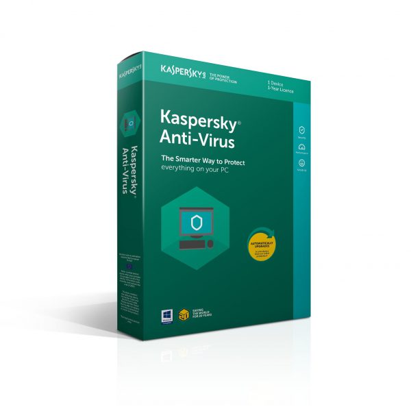 AV Kaspersky Anti-Virus 2018 Slim 1 Device - 1 Jaar
