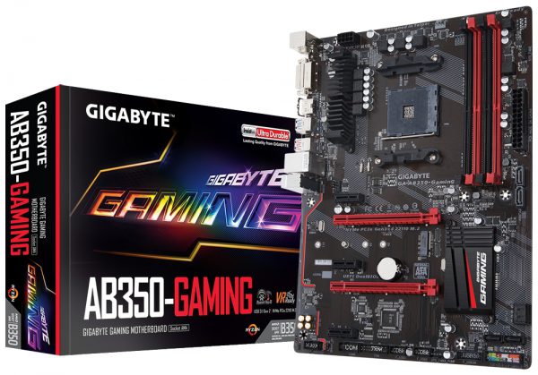 Gigabyte AM4 GA-AB350-Gaming V/GBL/R//USB3/ATX
