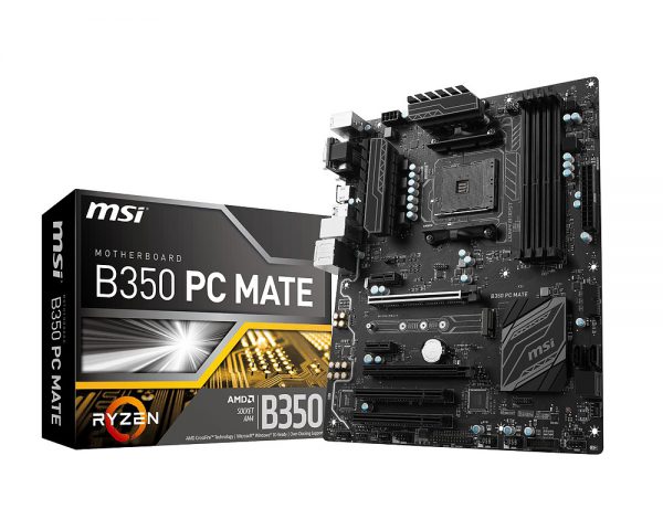 MSI AM4 B350 PC MATE V/GBL/DDR4/USB3/ATX