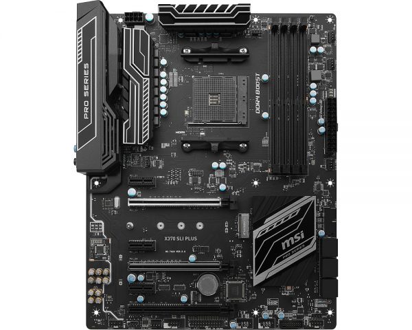 MSI AM4 X370 SLI PLUS V/GBL/DDR4/USB3/ATX