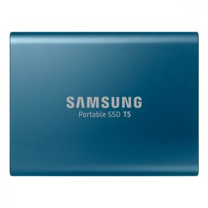 250GB Samsung Portable SSD T5 2,5"/Blauw/USB3.1