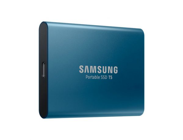 250GB Samsung Portable SSD T5 2,5"/Blauw/USB3.1