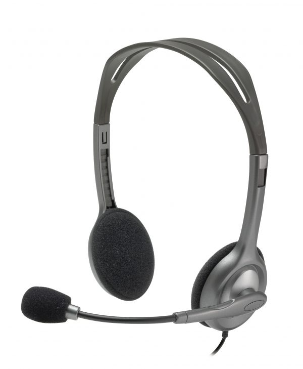 Logitech Stereo Headset H111 grijs
