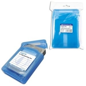 1x3,5" HDD Protection Box LogiLink Blauw