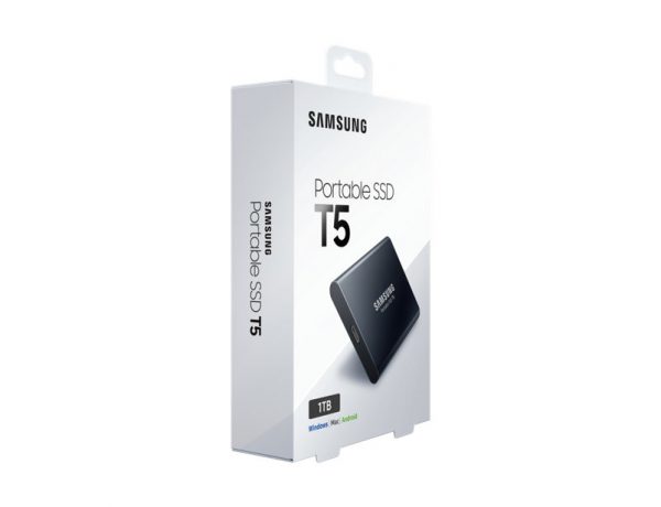 2,0TB Samsung Portable SSD T5 2,5"/Zwart/USB3.1
