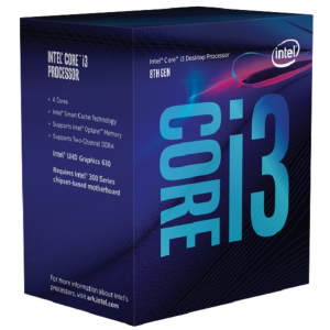 1151 Intel Core i3 8100 65W 3,6GHz / BOX