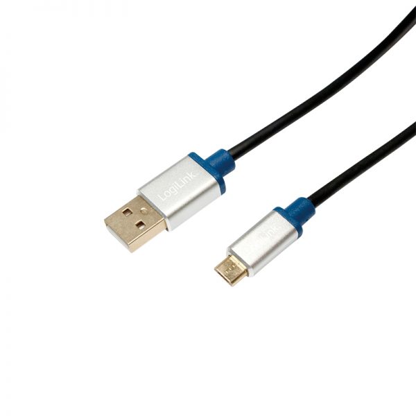 USB 2.0 A --> micro B 2.00m LogiLink Premium