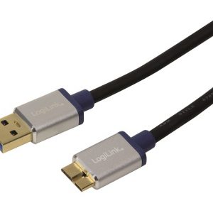 USB 3.0 A --> micro B 1.00m LogiLink Premium