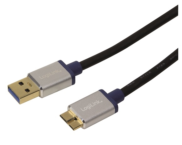USB 3.0 A --> micro B 1.50m LogiLink Premium