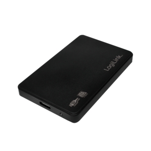 2.5" Logilink Enclosure USB3.0 / SATA /Zwart/Schroefloos