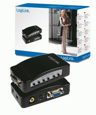 Logilink VGA >Video / S-Video Converter