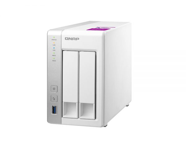 QNAP TS-231P2 4GB 2-bay/USB 3.0/GLAN