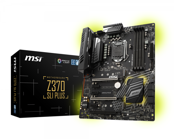 MSI 1151 Z370 SLI PLUS V/GBL/DDR4/USB3/ATX