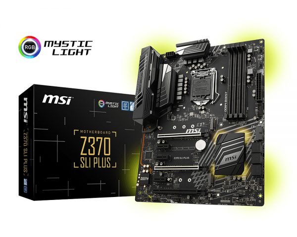 MSI 1151 Z370 SLI PLUS V/GBL/DDR4/USB3/ATX