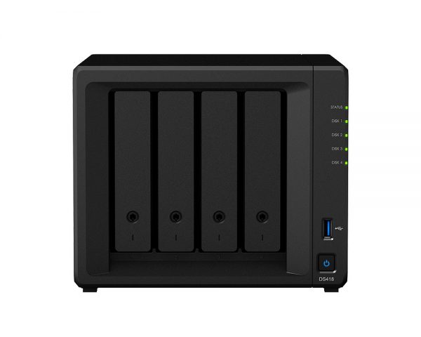 Synology DS418 4-bay/USB 3.0/GLAN