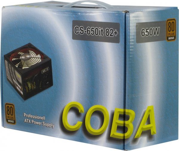 Inter-Tech Coba CS-650 IT 650W ATX / 82+