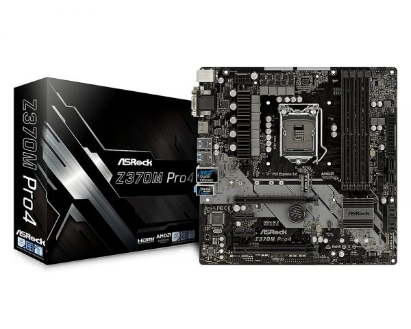 ASRock 1151 Z370M Pro4 µATX /Raid /DDR4