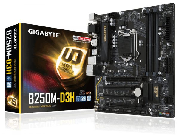 Gigabyte 1151 GA-B250M-D3H V/GBL/R/DDR4/USB3/µATX