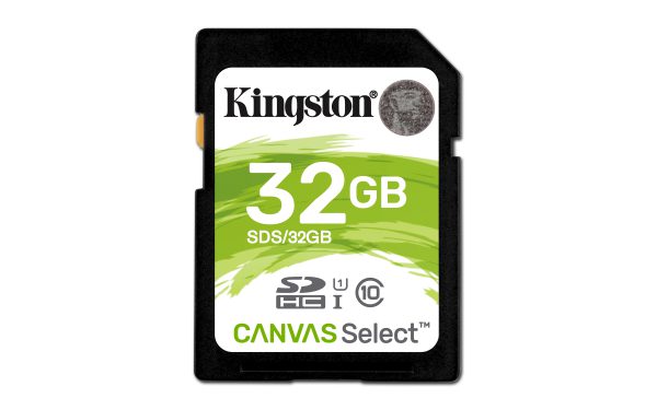 SDHC Card 32GB Kingston UHS-I Canvas Select
