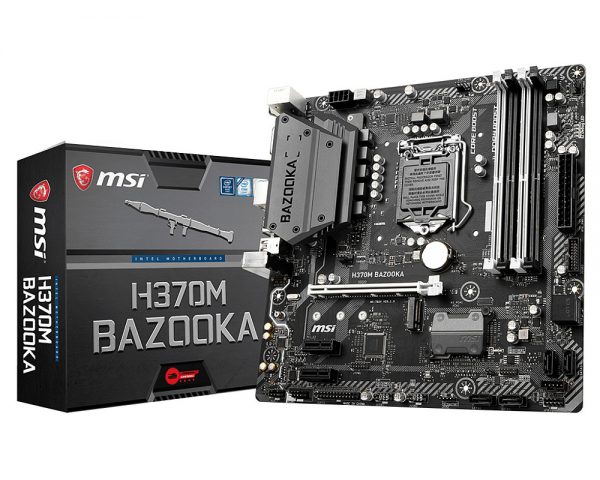 MSI 1151 H370M BAZOOKA V/GBL/DDR4/USB3/µATX