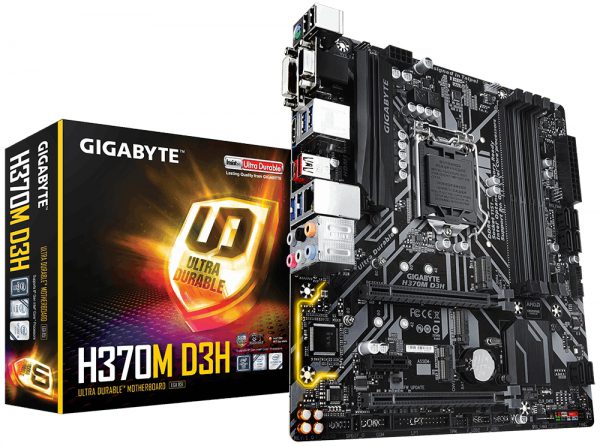 Gigabyte 1151 H370M D3H V/DDR4/USB3/µATX