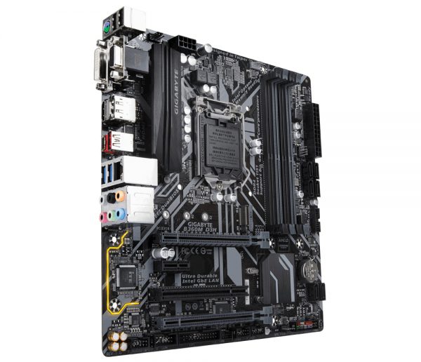 Gigabyte 1151 B360M D3H V/GBL/DDR4/USB3/µATX