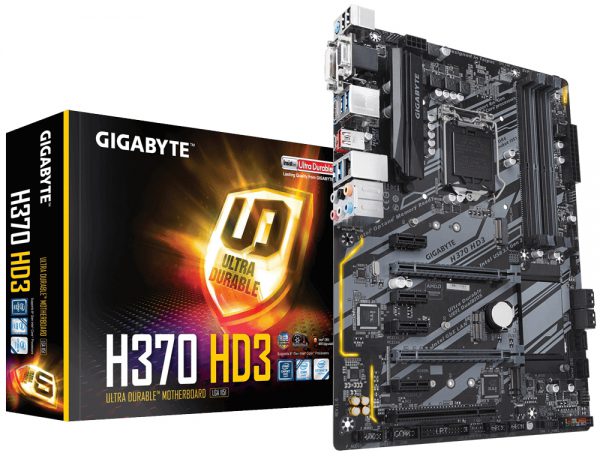 Gigabyte 1151 H370 HD3 V/DDR4/USB3/ATX