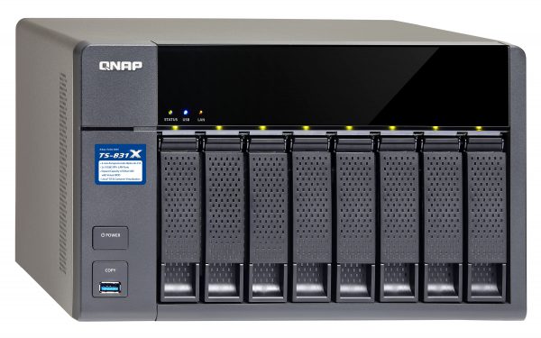 QNAP TS-831X 8-bay/USB 3.0/GLAN/4GB/SFP+
