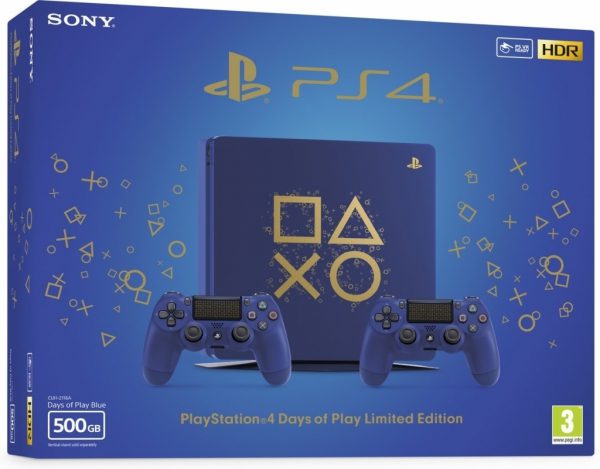 Sony PlayStation 4 Slim - 500 GB - Days of Play Limited Edition